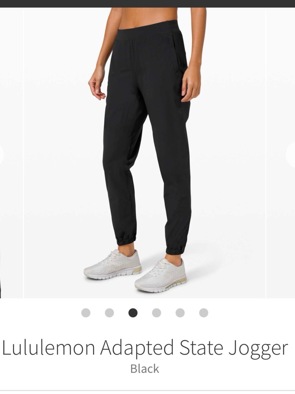 Lululemon Adapted State Jogger in Black